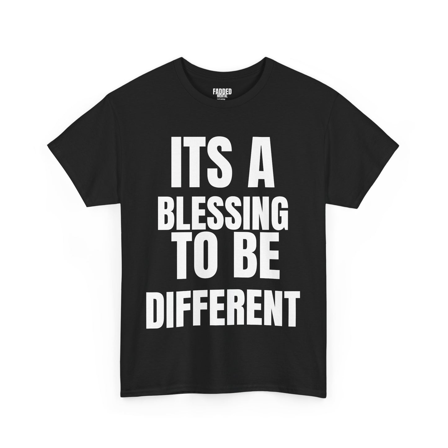 ITS A BLESSING TO BE DIFFERNT (BLACK)